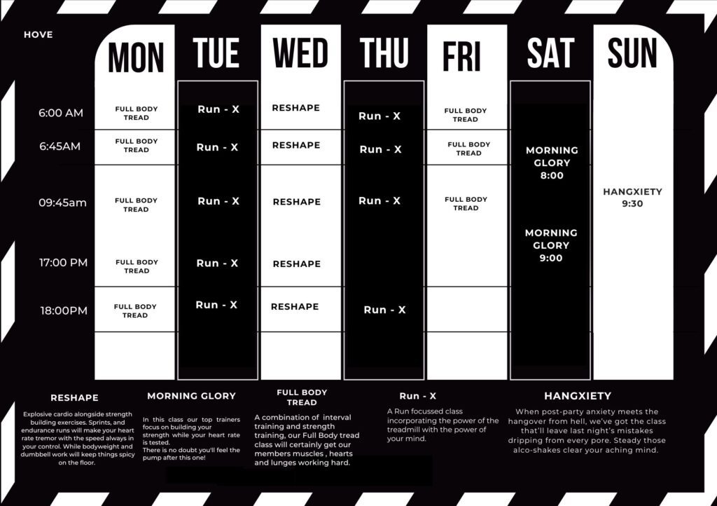 Hove Timetable